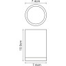 Стакан для зубных щеток WASSERKRAFT VILS K-6128